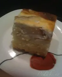 Recept - Hruškový koláč s mandlovým krémem