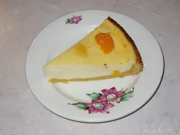 Tvarohový koláč s mandarinkou