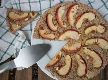 Tvarohový koláč s mákem a jablky