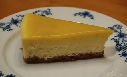 Cheesecake s limetkovým krémem