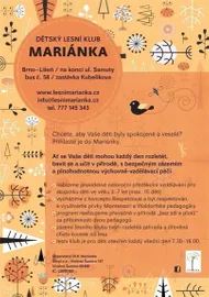 Lesní školka Mariánka - Brno Líšeň